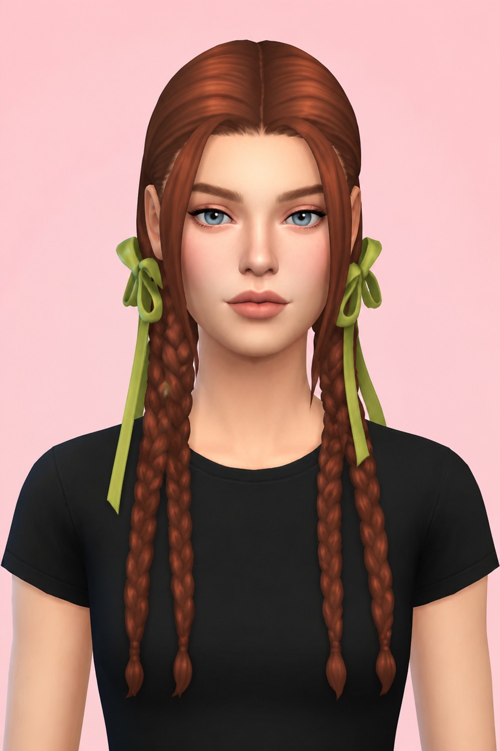 Alice Hair custom content (CC) for Sims 4 by TwistedCat