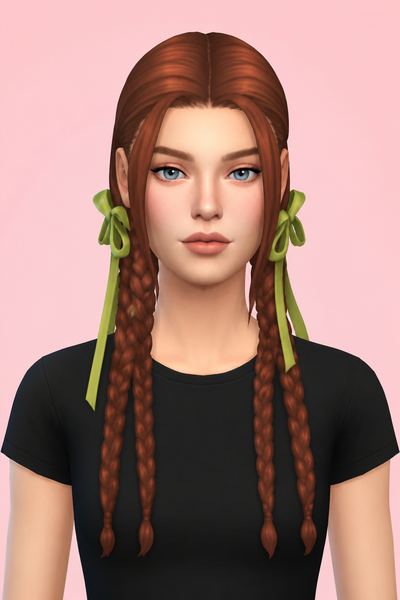 Alice Hair custom content (CC) for Sims 4 by TwistedCat
