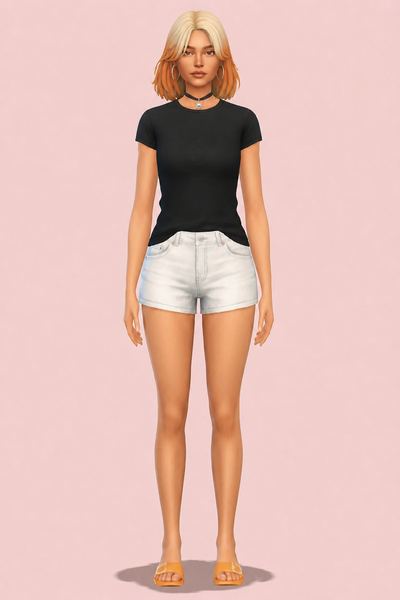 Laura Hairstyle (2 Versions) by simstrouble custom content (CC) for Sims 4 by simstrouble
