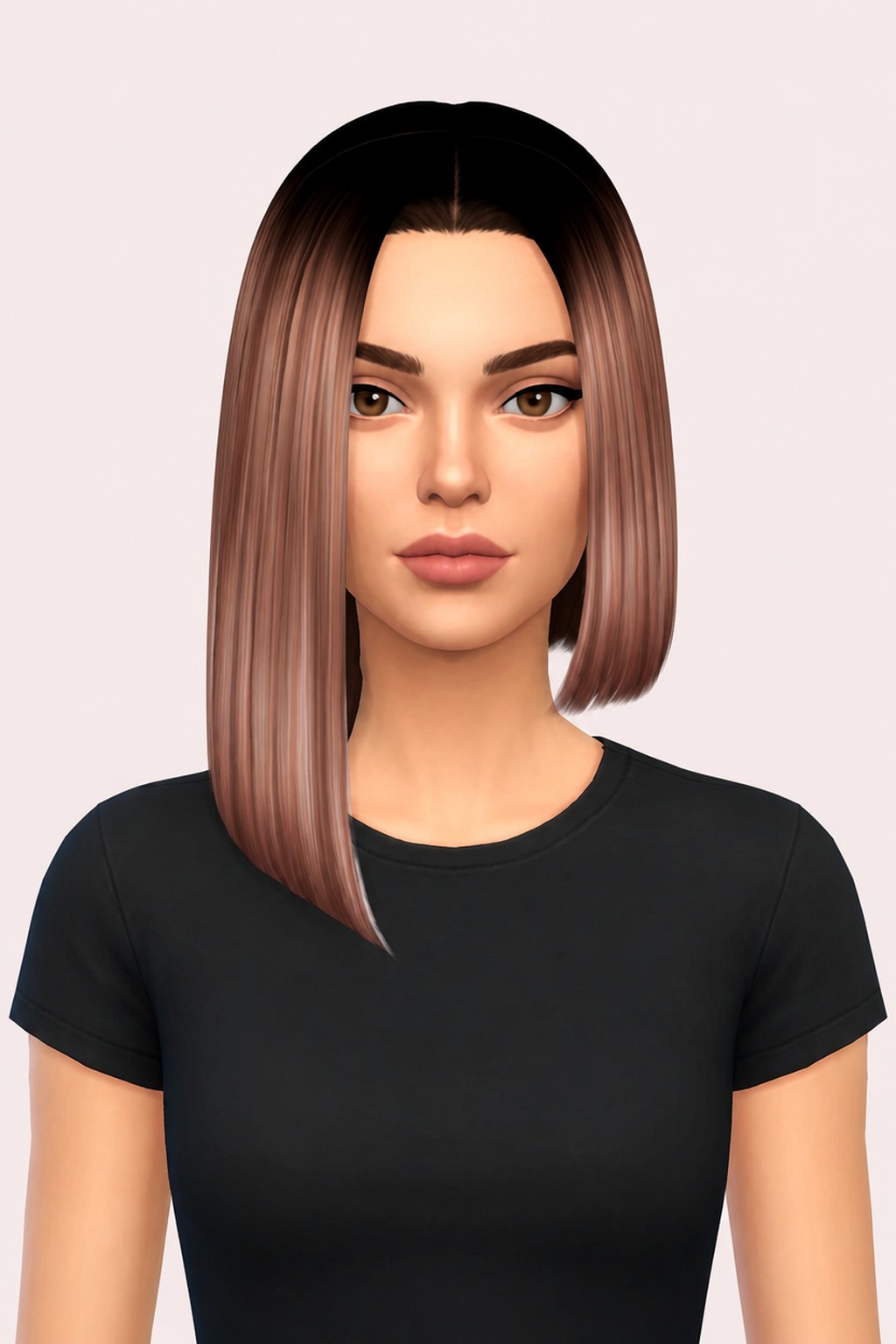 MADDIE HAIR custom content (CC) for Sims 4 by BadddieSims