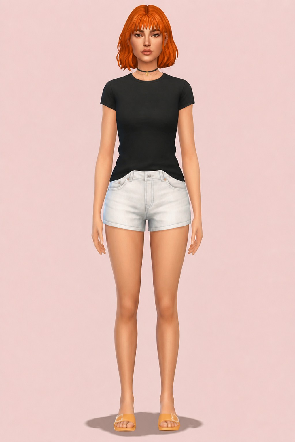 Susan Hairstyle custom content (CC) for Sims 4 by simstrouble