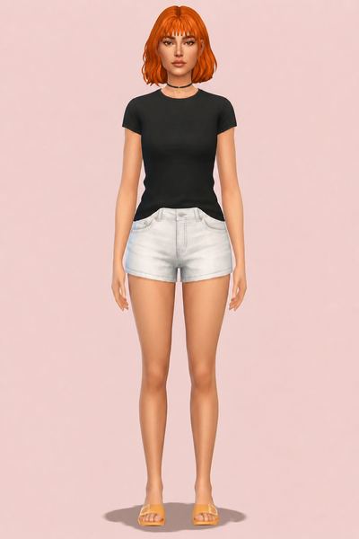 Susan Hairstyle by simstrouble custom content (CC) for Sims 4 by simstrouble