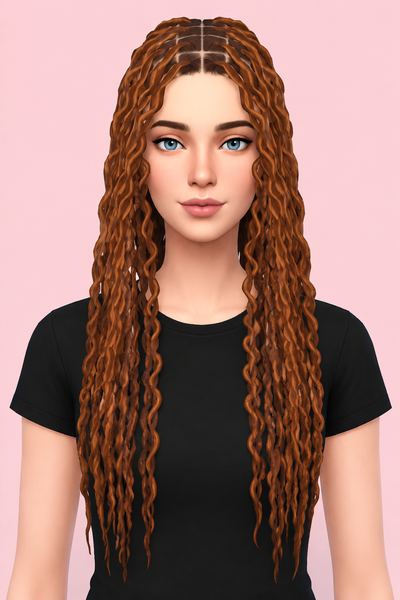 Fairy Hairstyle custom content (CC) for Sims 4 by greenteahoney