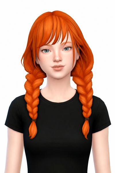Sorata Hair Toddler custom content (CC) for Sims 4 by sunivaa