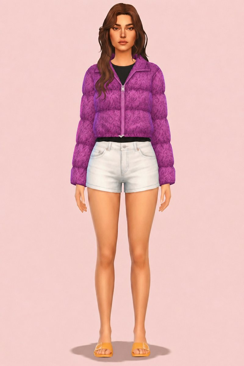 Cheshire Coat custom content (CC) for Sims 4 by trillyke