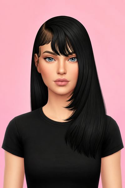 [EARLY ACCESS]- Silk Press v1 custom content (CC) for Sims 4 by FashionSimsta
