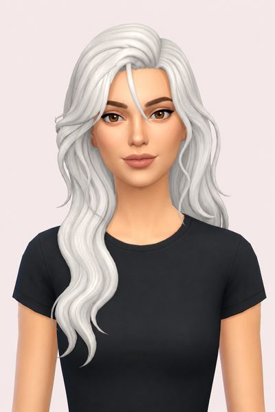 Rowan Hair custom content (CC) for Sims 4 by oydis
