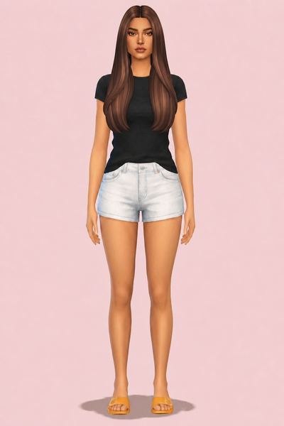 [EnriqueS4] Katerina Hairstyle custom content (CC) for Sims 4 by enriques4