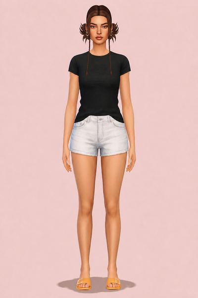 [EnriqueS4] Lauren Hairstyle custom content (CC) for Sims 4 by enriques4
