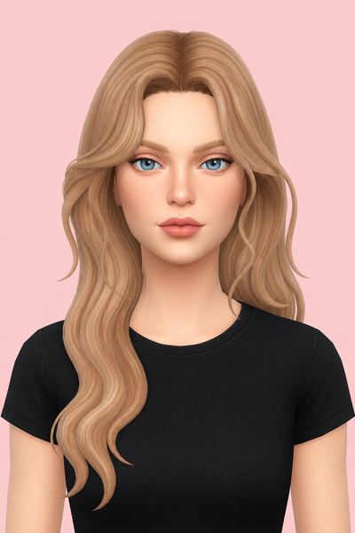 DENISE HAIR custom content (CC) for Sims 4 by simpliciaty