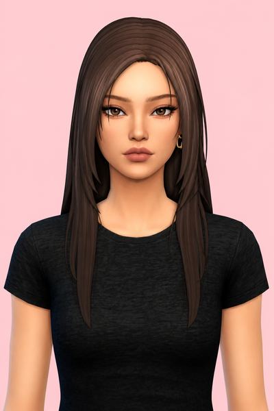 heartquake ♡ | kia hair custom content (CC) for Sims 4 by heartquake