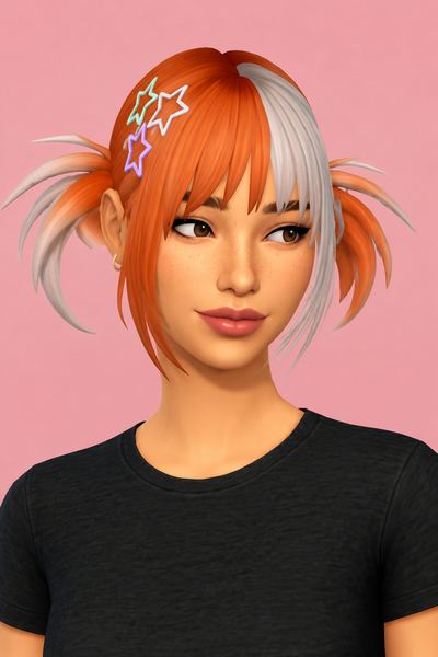 Maali Stars Hairslips custom content (CC) for Sims 4 by leahlillith