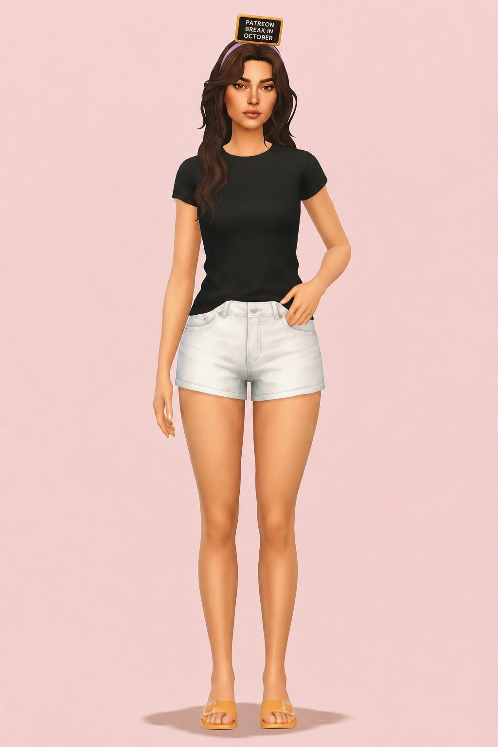 Patreon break in October custom content (CC) for Sims 4 by trillyke