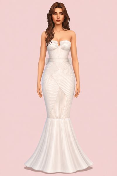 Divine Veil Dress 2 (no sleeves)