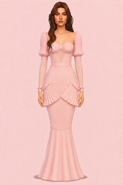 Divine Veil Dress 1