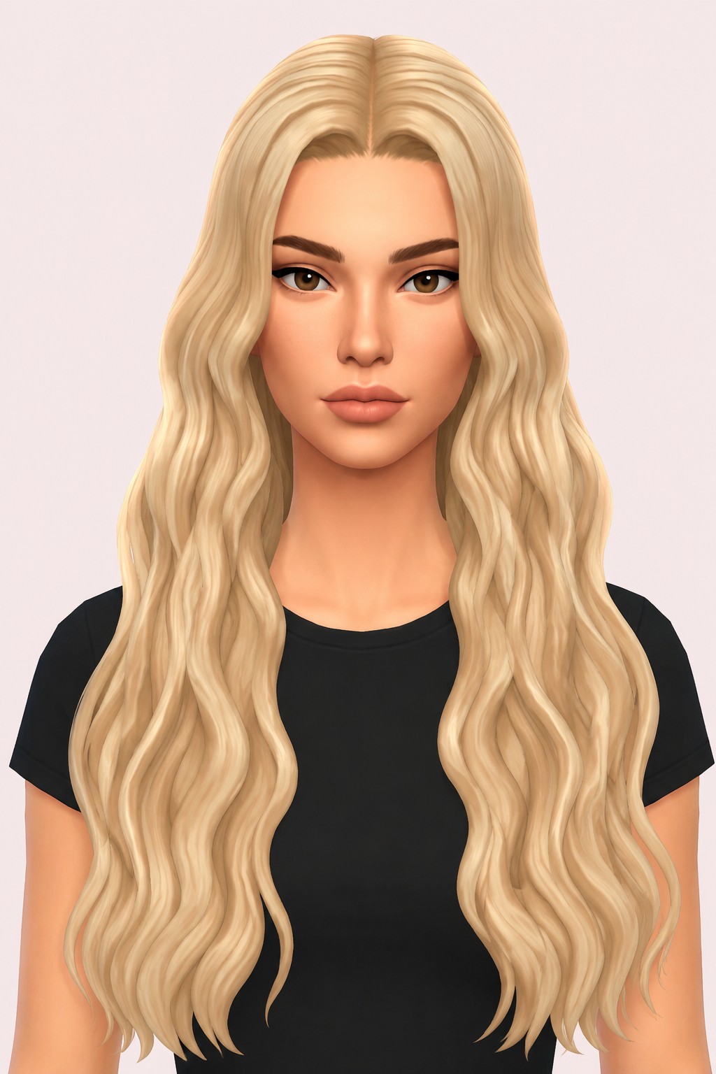 Destiny Hair custom content (CC) for Sims 4 by aharris00britney