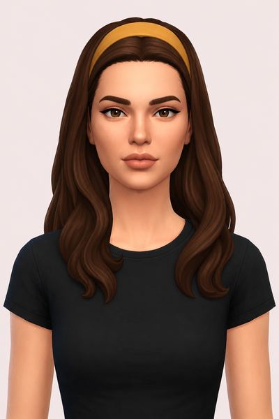 Alice Hair custom content (CC) for Sims 4 by aharris00britney