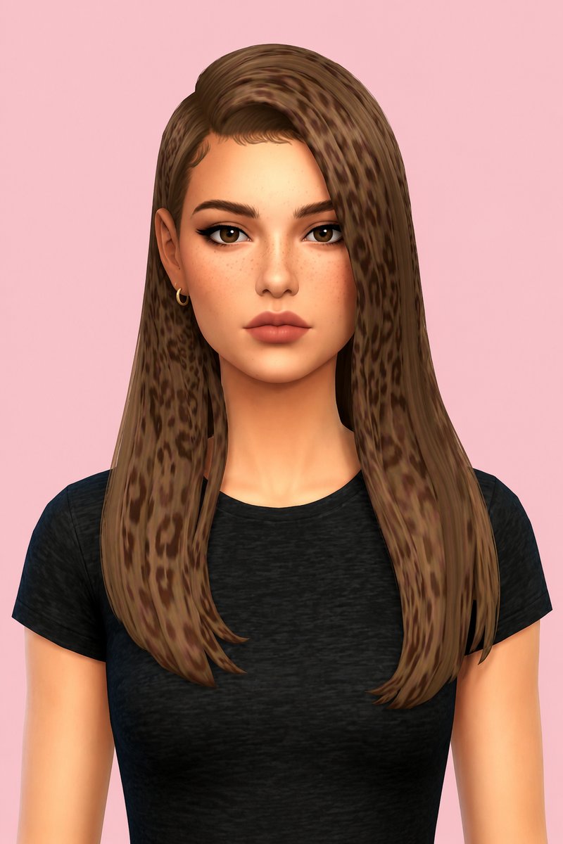 Avaya Hair custom content (CC) for Sims 4 by aharris00britney