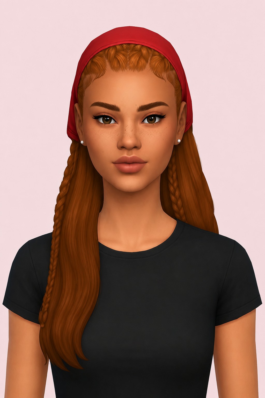 Bambi Hair custom content (CC) for Sims 4 by aharris00britney