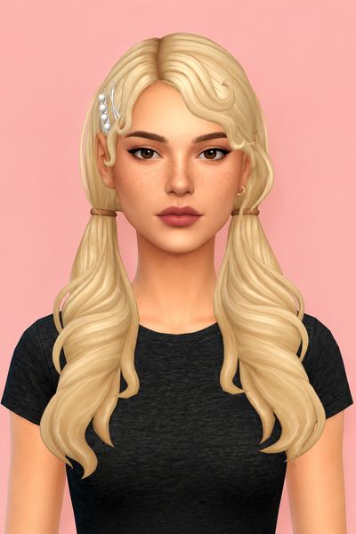 Beth Hair | custom content (CC) for Sims 4 by aharris00britney