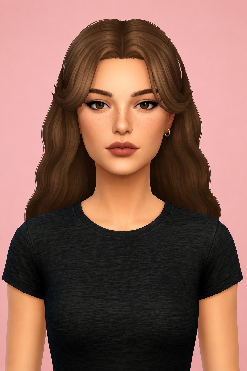 Blair Hair custom content (CC) for Sims 4 by aharris00britney