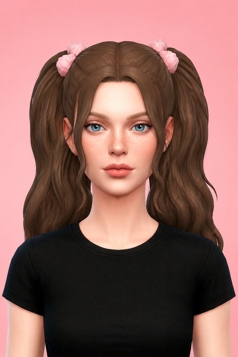 Britney Hair custom content (CC) for Sims 4 by aharris00britney