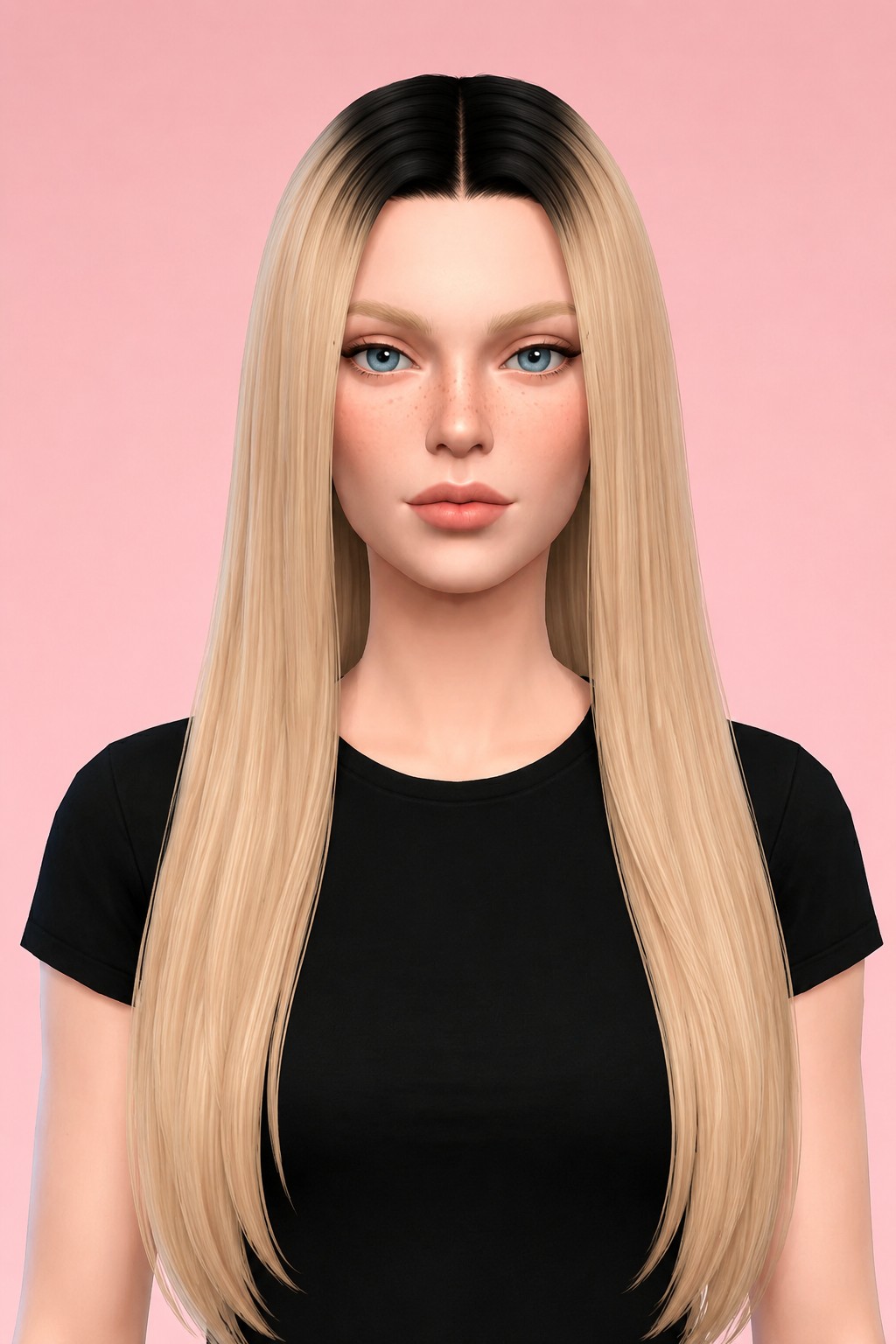 Candy Hair | Free Gift custom content (CC) for Sims 4 by aharris00britney