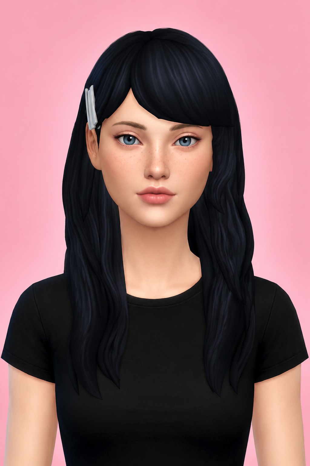 Claire Hair custom content (CC) for Sims 4 by aharris00britney