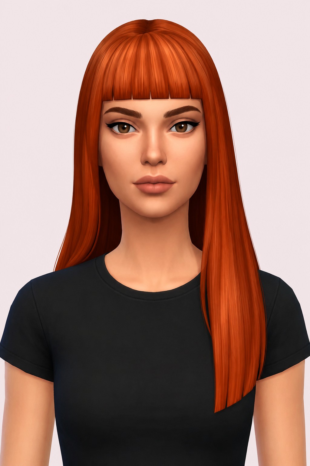 Cleo Hair custom content (CC) for Sims 4 by aharris00britney