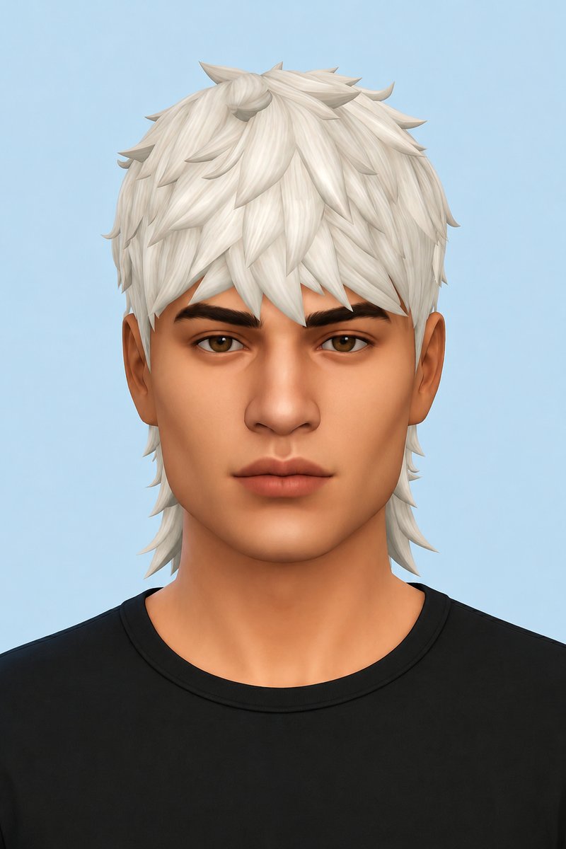 Cole Hair custom content (CC) for Sims 4 by aharris00britney