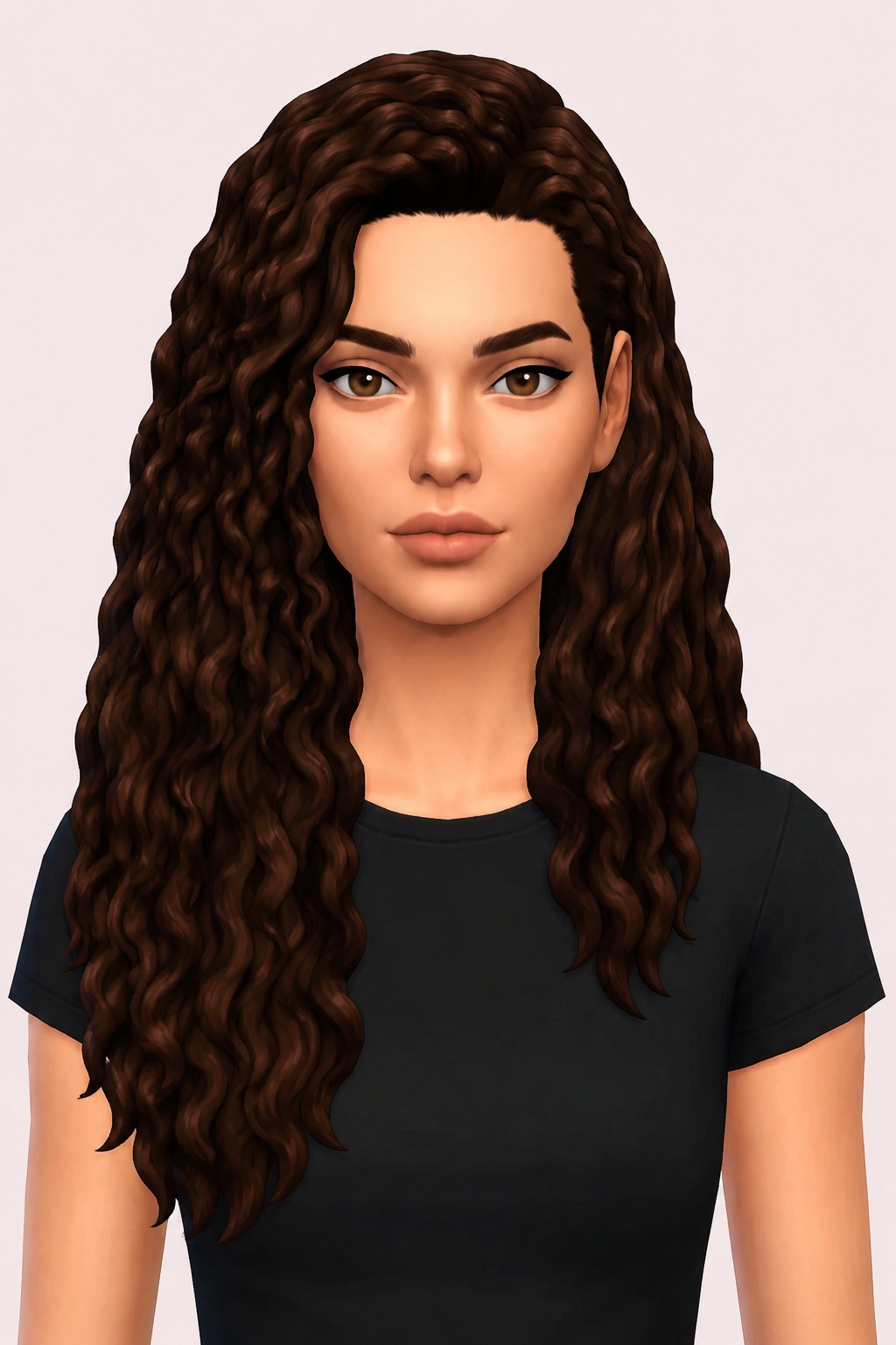 Danielle Hair custom content (CC) for Sims 4 by aharris00britney