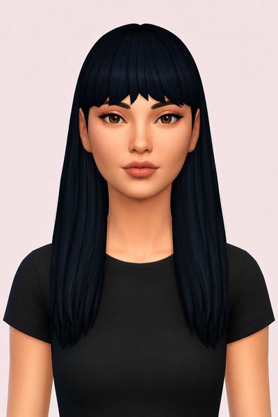 Dawn Hair custom content (CC) for Sims 4 by aharris00britney