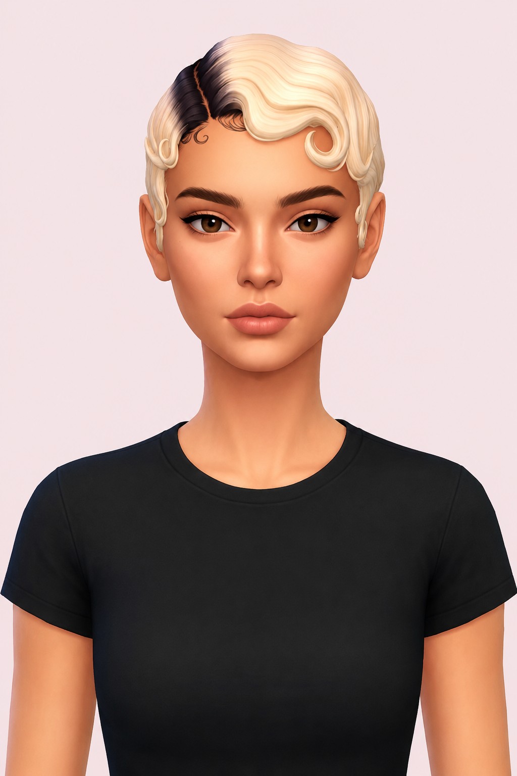 Diva Hair custom content (CC) for Sims 4 by aharris00britney