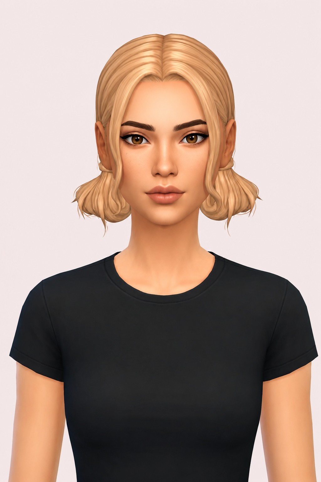 Dusk Hair custom content (CC) for Sims 4 by aharris00britney