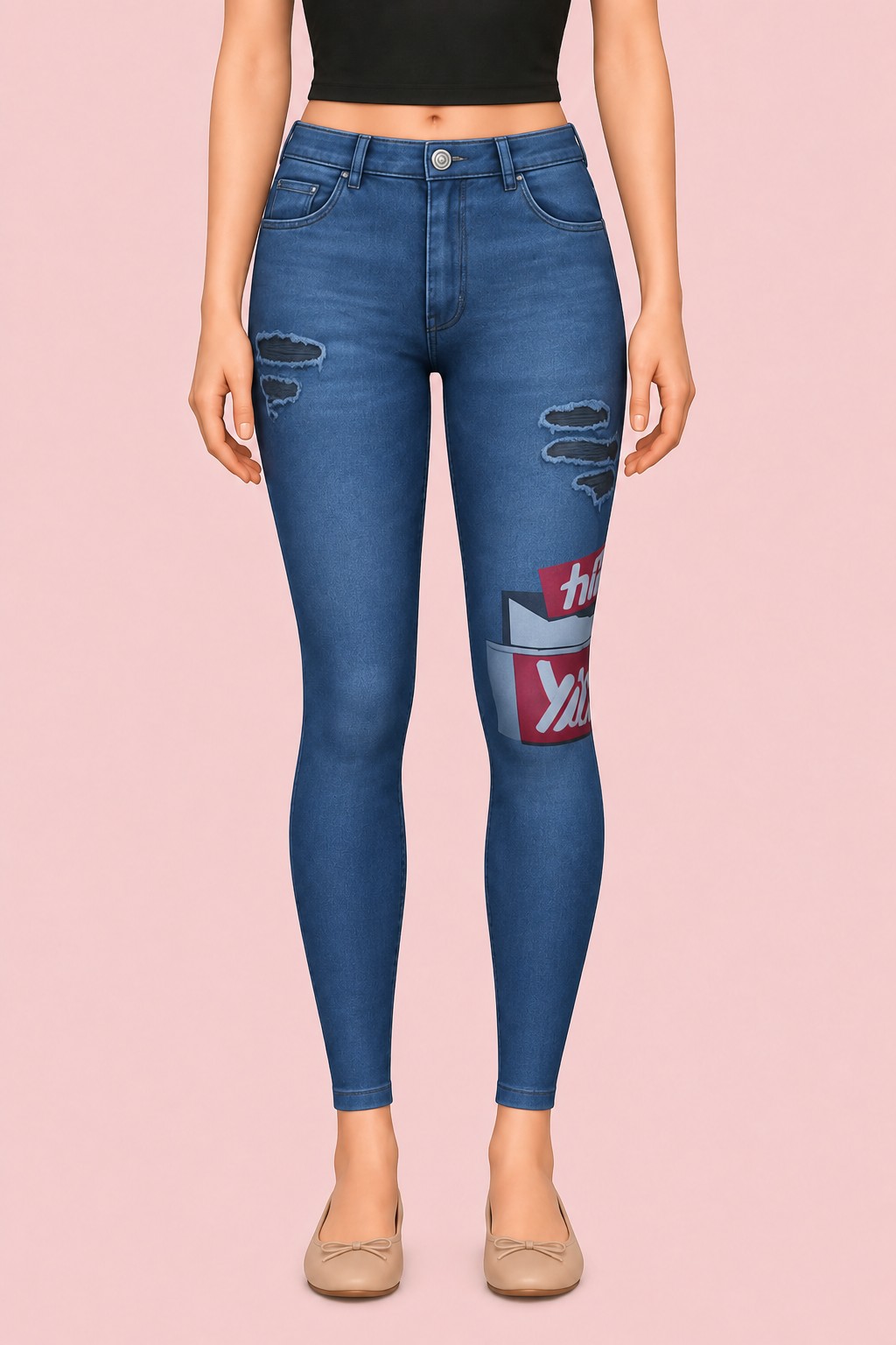 Bailey Jeans custom content (CC) for Sims 4 by aharris00britney
