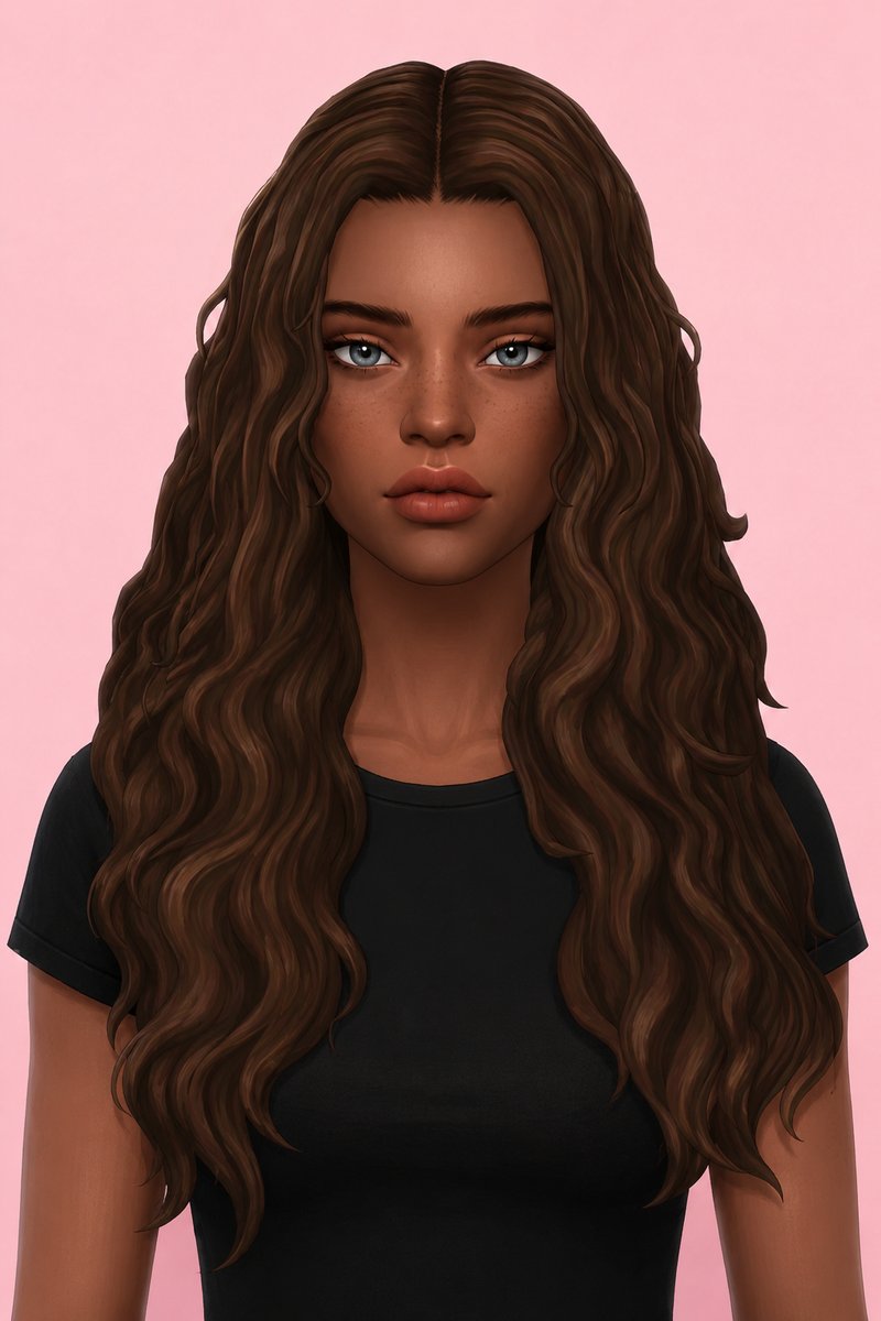 Eden Hair custom content (CC) for Sims 4 by aharris00britney