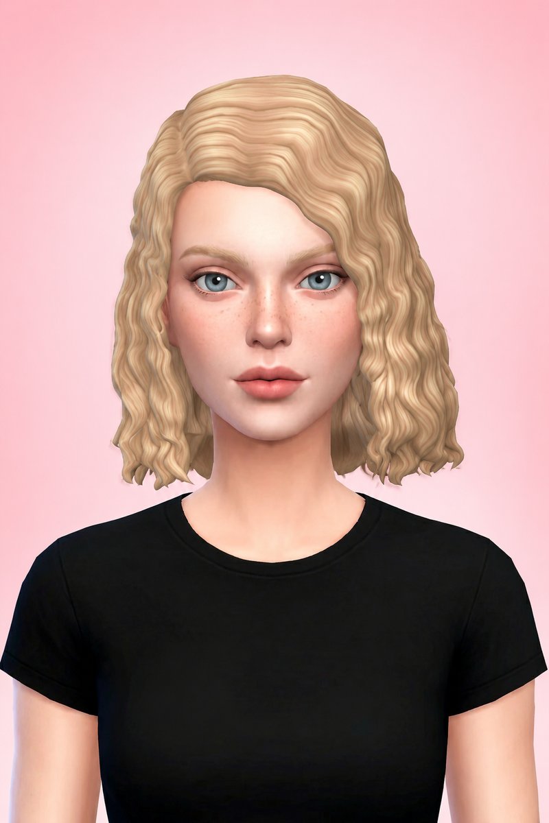 Em Hair custom content (CC) for Sims 4 by aharris00britney