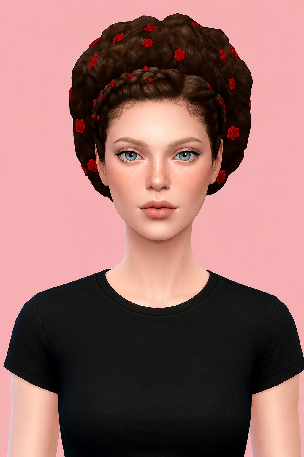 Eve Hair custom content (CC) for Sims 4 by aharris00britney
