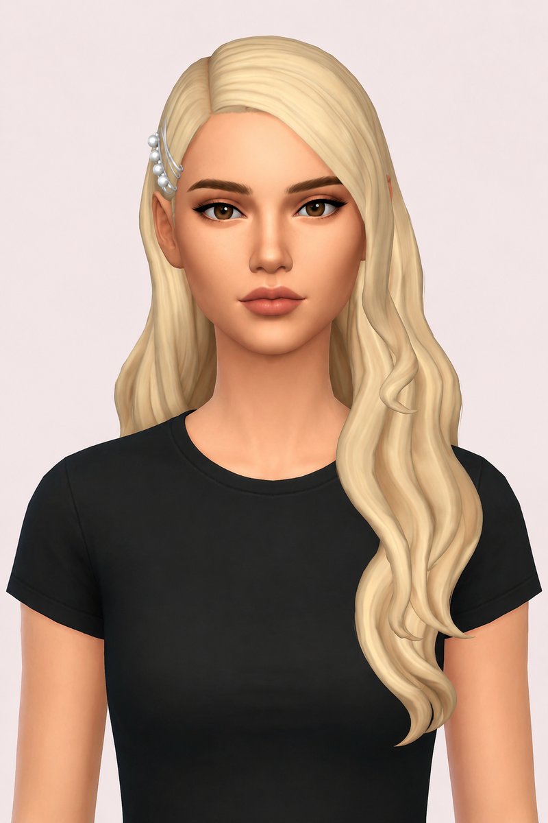 Georgia Hair custom content (CC) for Sims 4 by aharris00britney