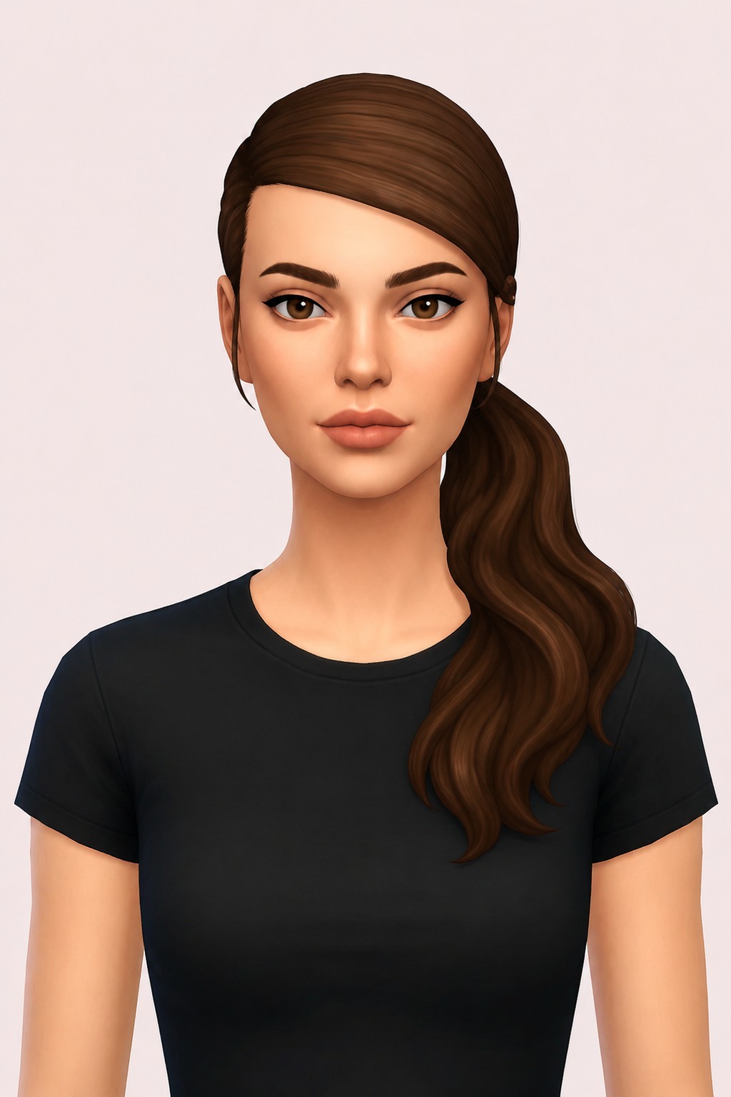 Izzy Hair custom content (CC) for Sims 4 by aharris00britney