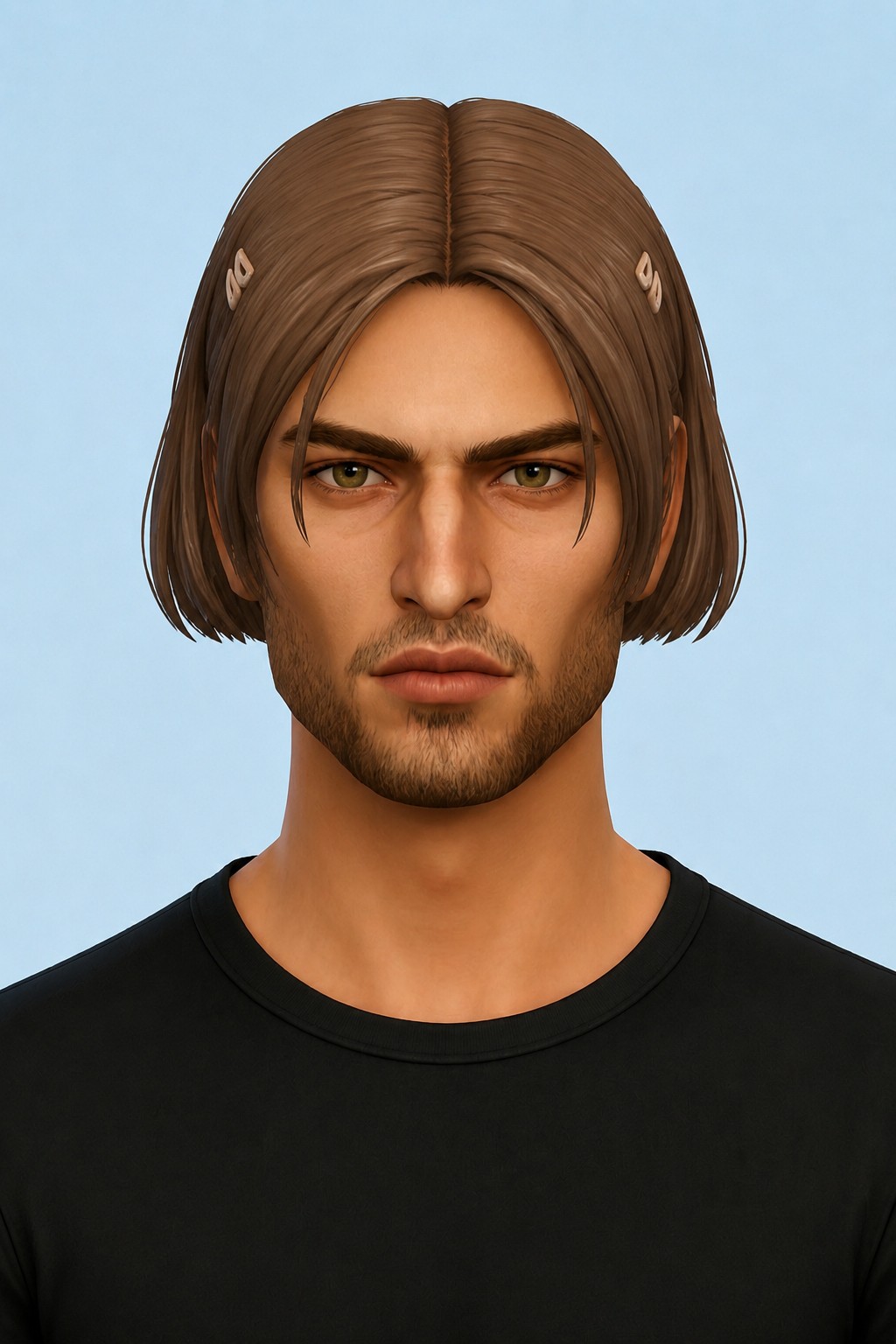Jada Hair custom content (CC) for Sims 4 by aharris00britney
