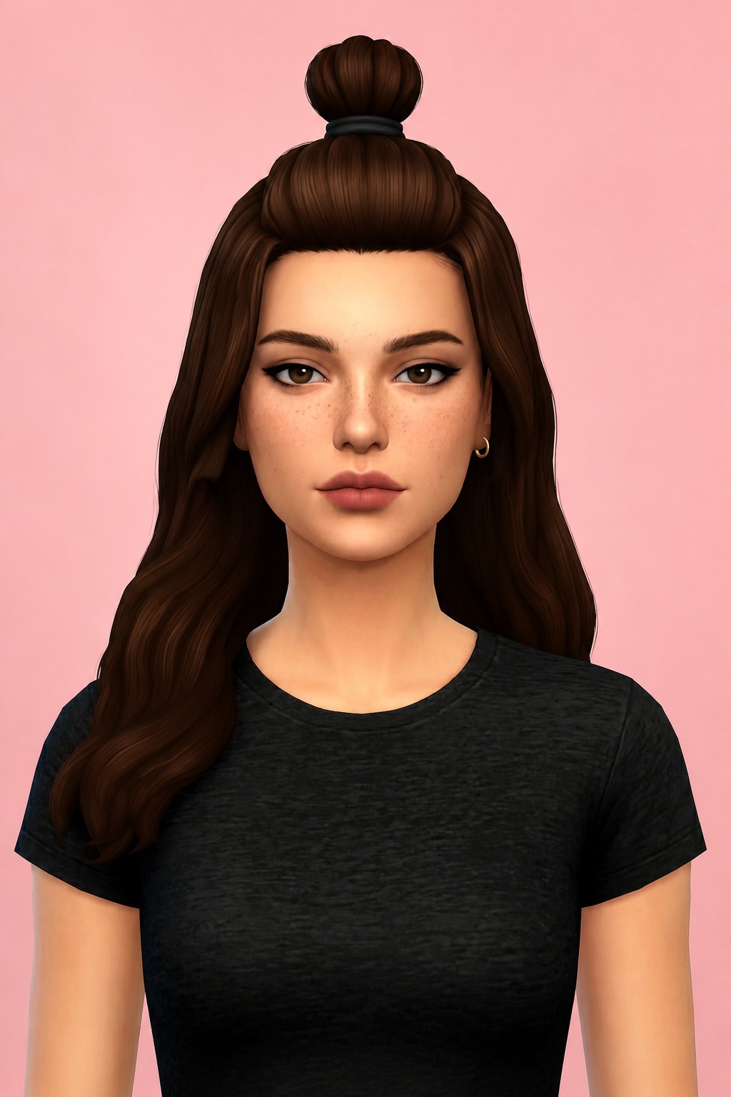 Jenna Hair custom content (CC) for Sims 4 by aharris00britney