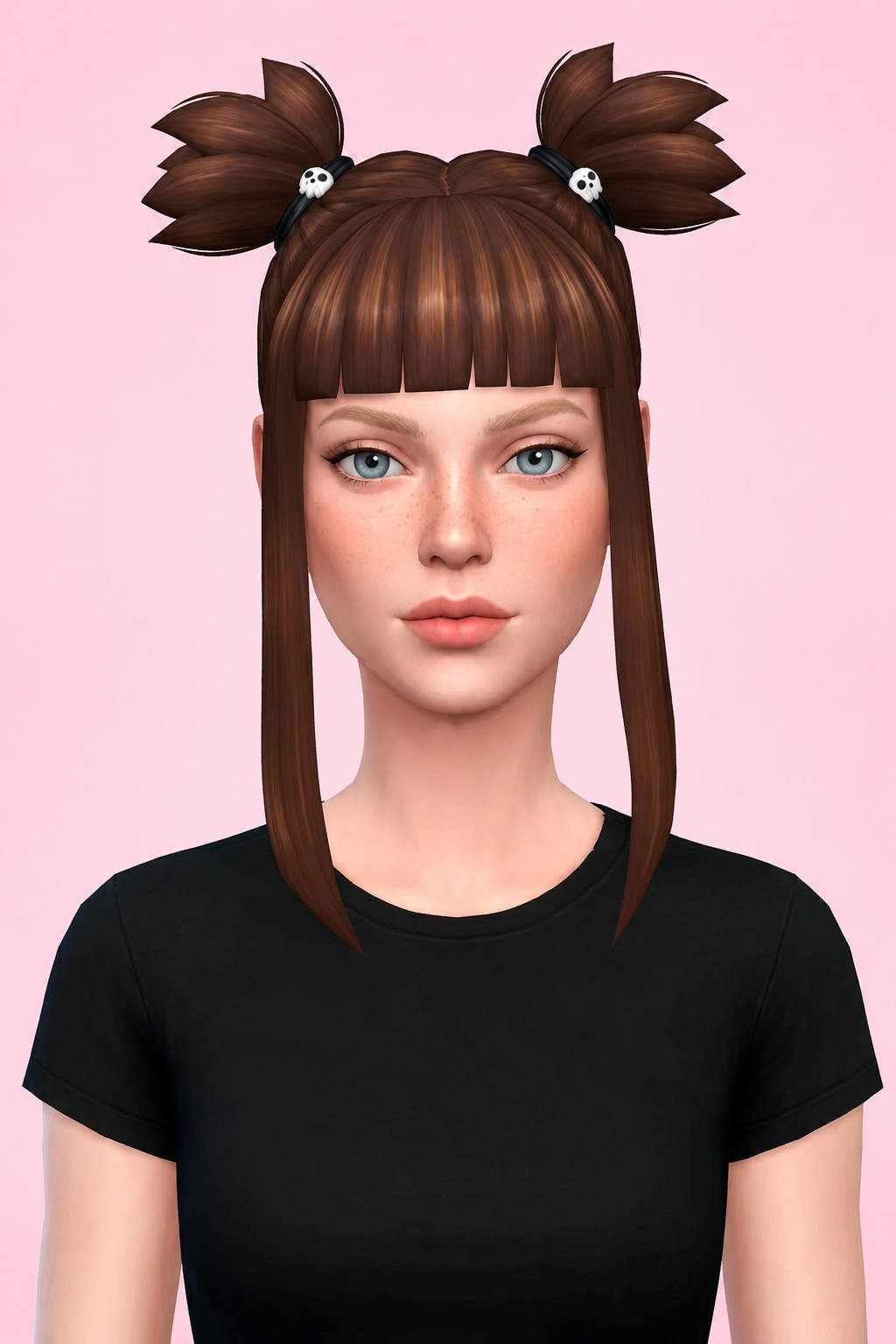 Jinx Hair custom content (CC) for Sims 4 by aharris00britney