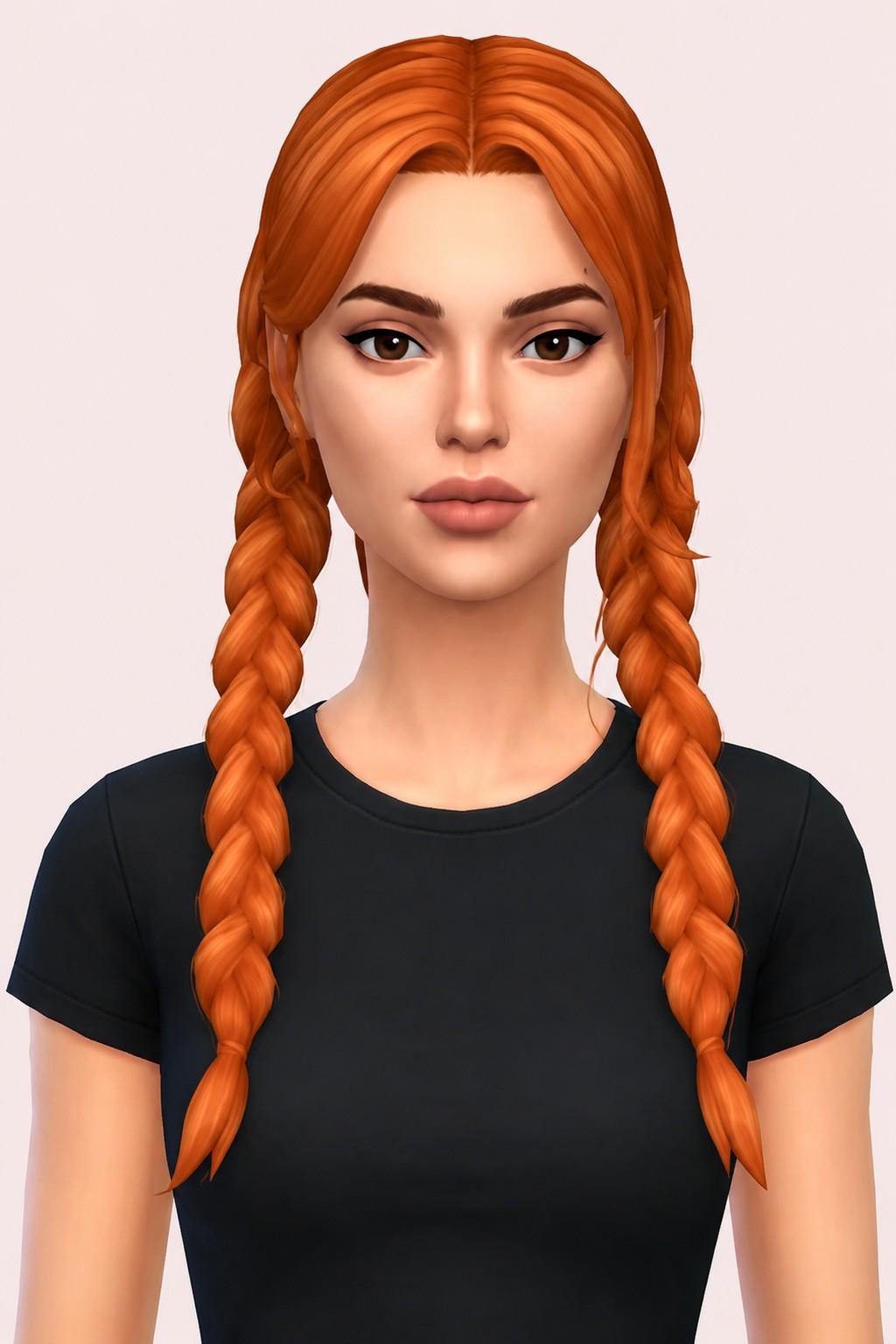 Jules Hair custom content (CC) for Sims 4 by aharris00britney