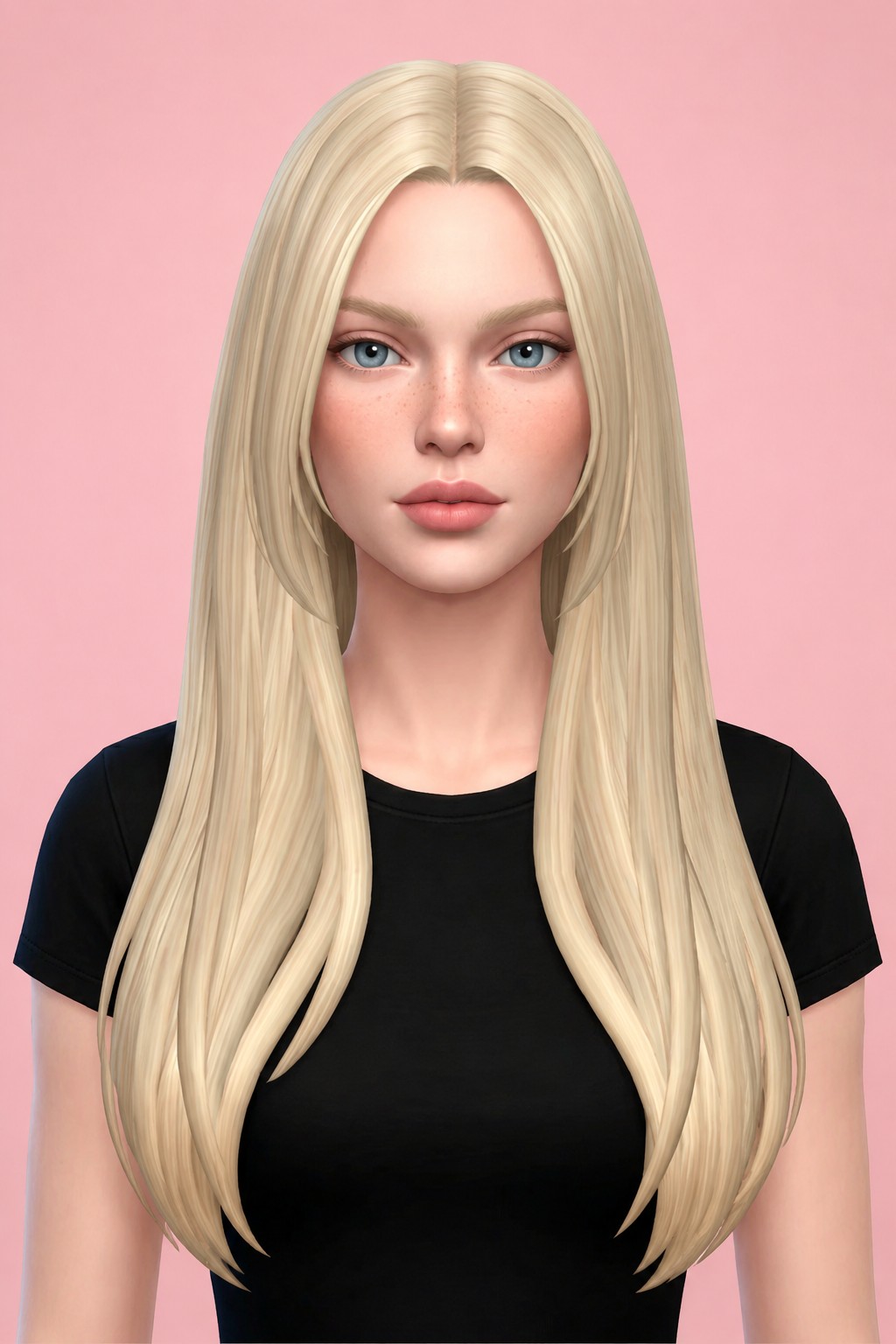 Kacey Hair custom content (CC) for Sims 4 by aharris00britney