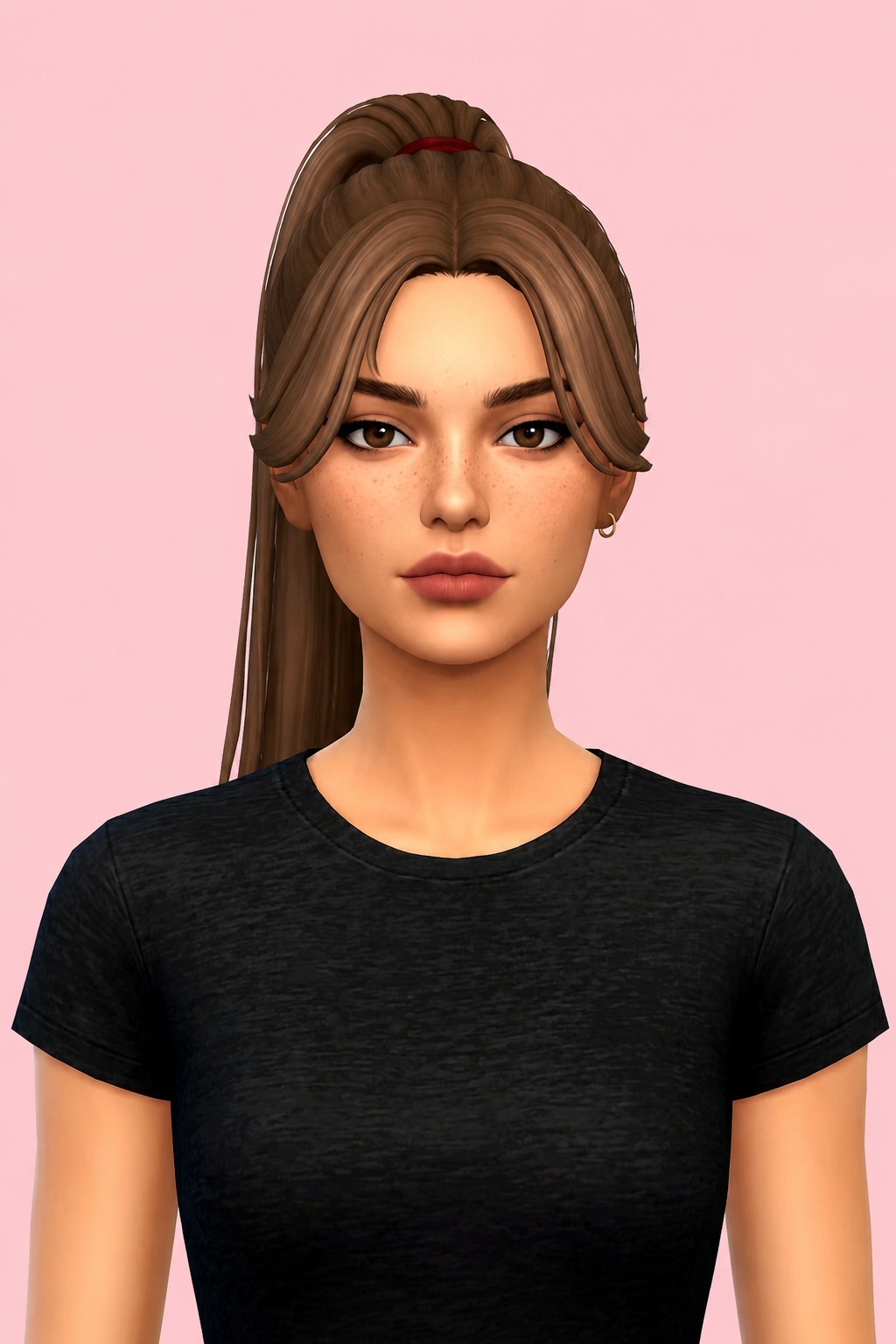 Katie Hairs custom content (CC) for Sims 4 by aharris00britney