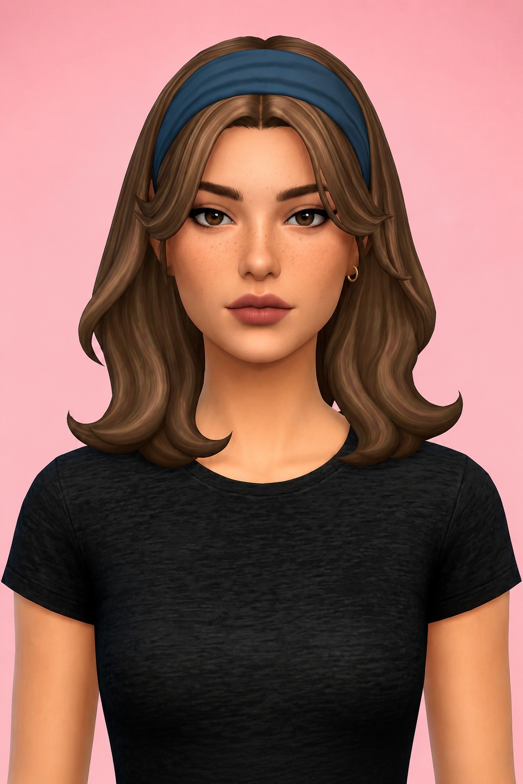 Kiki Hair custom content (CC) for Sims 4 by aharris00britney